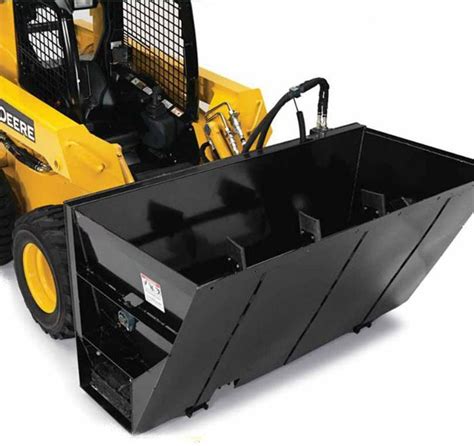 side dump skid steer bucket|side discharge bucket for sale.